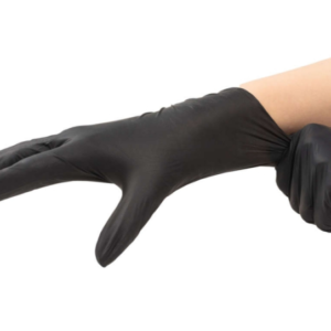 כפפות ניטריל שחורות, כפפות חד פעמיות חזקות איכותיות, לחיטוי והיגיינת הידיים